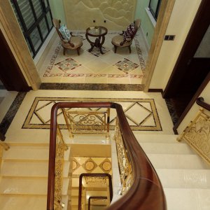 精雕铜/铝楼梯屏风282