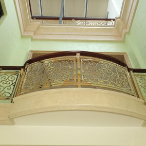 精雕铜/铝楼梯屏风283