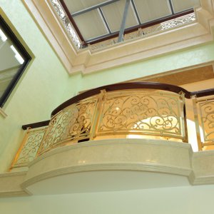 精雕铜/铝楼梯屏风285