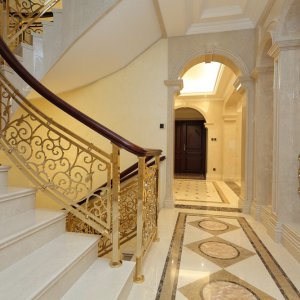 精雕铜/铝楼梯屏风288